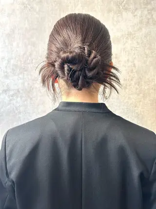 ヘアアレンジ 横浜ハイトーン‪ エクステ/あやかのヘアスタイル
