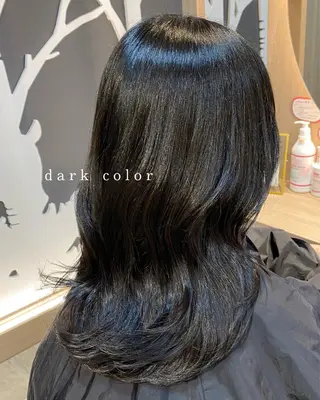 セミロング FUJIIKANON /パーマモデル募集中のヘアスタイル