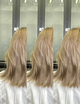 ミディアム カラー ✴︎赤み除去カラー daichi✴︎のヘアスタイル