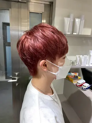 ショート カラー メンズ ショートヘア🌿‬ tatsuyaのヘアスタイル
