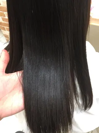 ロング パーマ 丸みショートボブ/ タッセルボブ 吉野のヘアスタイル