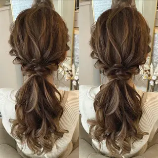 ヘアアレンジ マツエク・マツパ アイブロウ eyelash ufuのマツエク・マツパデザイン