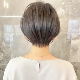 ショート ショート/ 似合わせカットモカのヘアスタイル