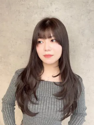 ロング KAEDE🎀 縮毛矯正＆パーマ特化のヘアスタイル