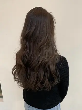 セミロング カラー 中塚 義人のヘアスタイル