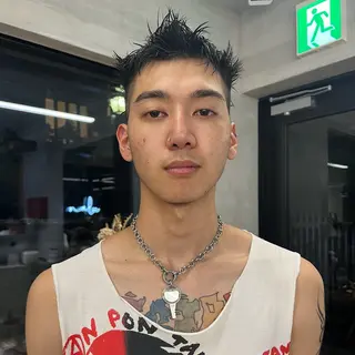 メンズ サカモト ナオミのヘアスタイル