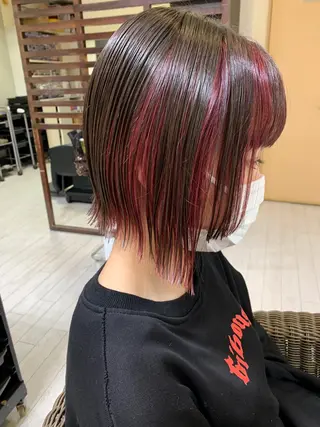 ショート カラー マルナ本店 ペコのヘアスタイル
