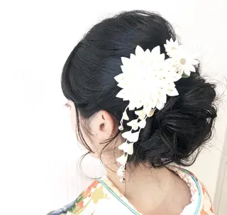 ヘアアレンジ 菊池 栄里奈のヘアスタイル