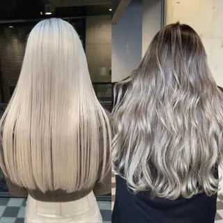 ロング カラー LUSTRE クロサワのヘアスタイル