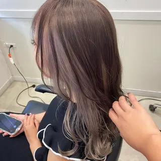 カラー 🌼透け感カラー 🌼Rinaのヘアスタイル