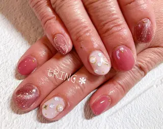 ネイル tRING＊ しいの木台のネイルデザイン