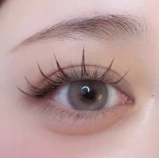 マツエク・マツパ 安西 美優のマツエク・マツパデザイン