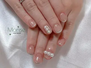ネイル MoriseNail Jr研修💜イシダのネイルデザイン