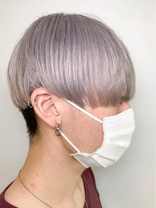 ショート カラー ☺︎ RIHOのヘアスタイル
