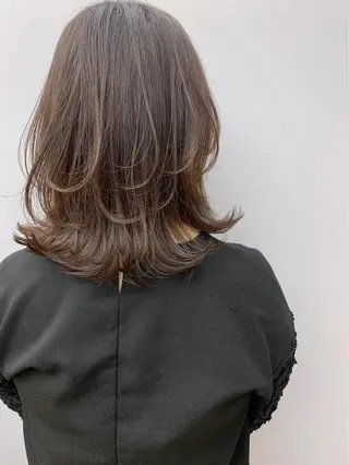 ミディアム 縮毛矯正×髪質改善 店長　DAITOのヘアスタイル