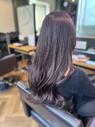 ロング カラー 市川 洸のヘアスタイル