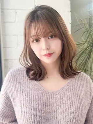 セミロング 🫧髪質改善🫧 マツモトのヘアスタイル