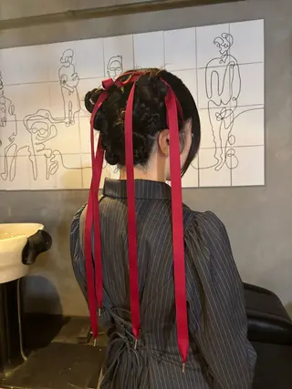 ヘアアレンジ fosta 女性専用サロン所属・moe🎀 透明感♡似合わせのヘアスタイル