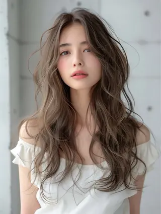 ロング カラー ✨シルクストレート✨ 美髪髪質改善Yukiのヘアスタイル