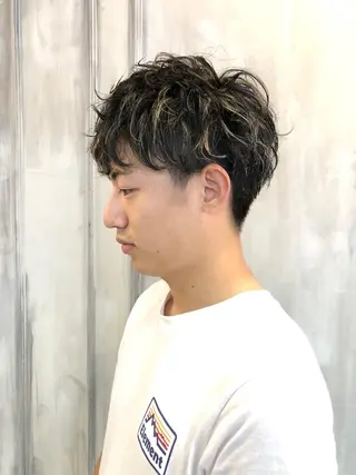 メンズ 水谷 俊一のヘアスタイル