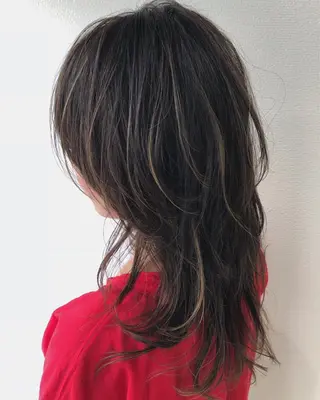 ロング カラー 橋本 敬介のヘアスタイル