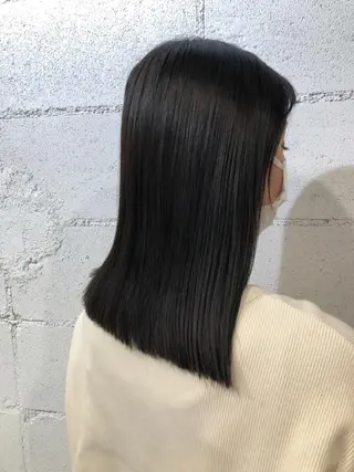 セミロング hair care ACRO店長　谷のヘアスタイル
