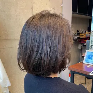ミディアム カラー 西大島美容師 渡部仁太のヘアスタイル