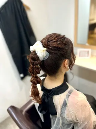 ヘアアレンジ 似合わせヘアメイク 💐オダギリチアキのヘアスタイル