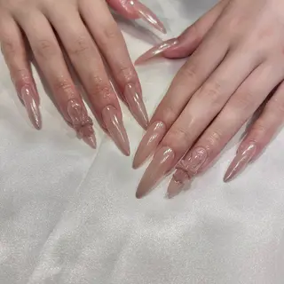 ネイル パラあり！フィルイン 美フォルムのネイルデザイン