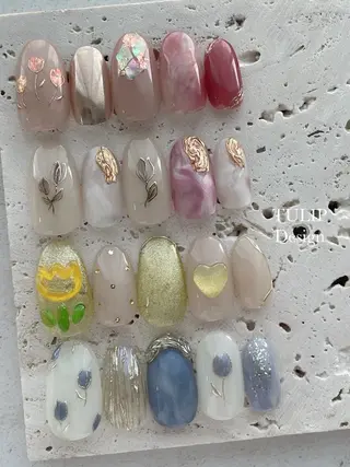 ネイル amulet TOMOMIのネイルデザイン