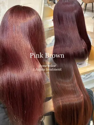 ロング sakura/韓国 ヘア/ワンホンのヘアスタイル