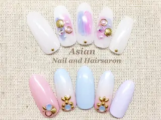 ネイル Asian  池袋店 アジアンのネイルデザイン