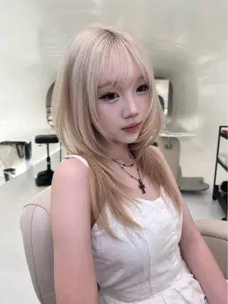 ミディアム ‎🤍髪質改善‎🤍 ‎ViVIE🤍のヘアスタイル