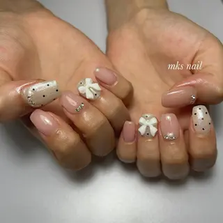 ネイル mks＊nail //  枚方長尾のネイルデザイン