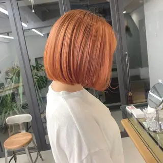 ショート カラー leben serikaのヘアスタイル