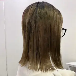 ミディアム カラー sand瀧川真平 /ショートヘア/ボブのヘアスタイル