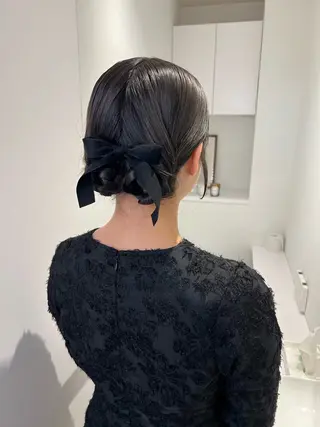 ヘアアレンジ アレンジ/ブラウン カラー HARU🕯のヘアスタイル