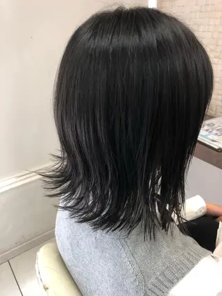 ミディアム 🔥店長 原田🔥 Ash日野店のヘアスタイル