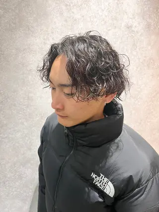 パーマ メンズ 西林麗雄4月 空きあります！のヘアスタイル