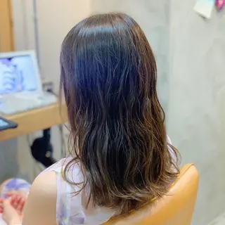 セミロング 🦋韓国系指名No1 店長/圓山 祐也🦋のヘアスタイル
