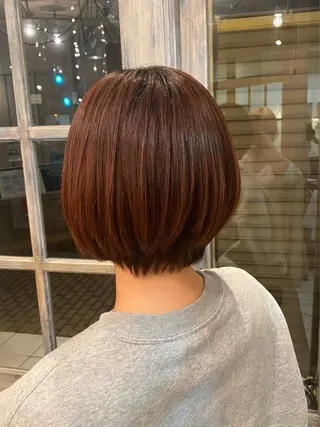 ショート 井上 日菜乃のヘアスタイル