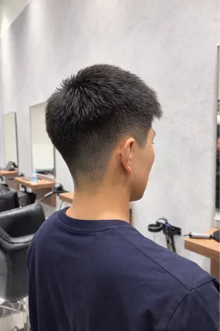 ショート メンズベリーショート 鈴木達也のヘアスタイル