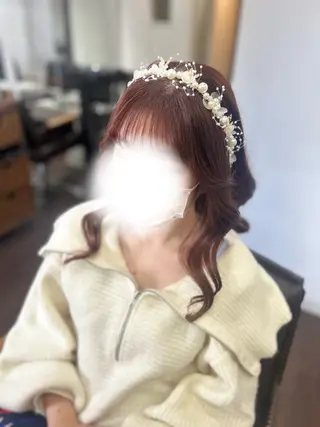 ヘアアレンジ 🤍 minaのヘアスタイル