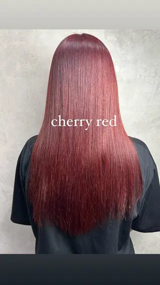 ロング カラー Rin♡透明感ピンク 🎀白肌ラベンダーのヘアスタイル