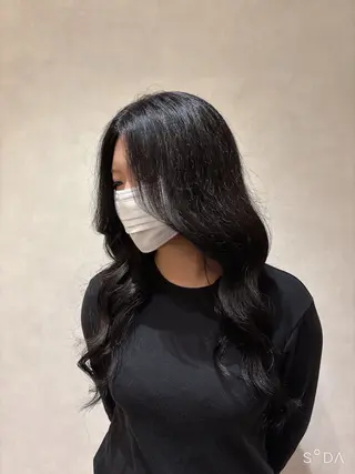 ロング 空閑 永知のヘアスタイル