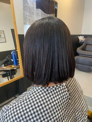ミディアム 💫縮毛矯正/ カット💫徳永あい子のヘアスタイル