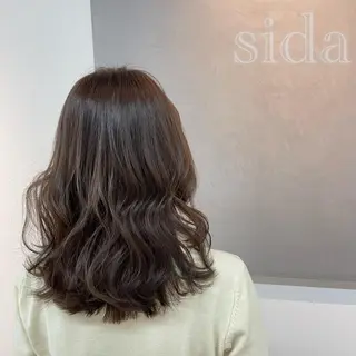 セミロング カラー sida西院店/ 西村真夜のヘアスタイル