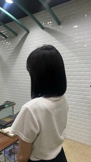 ミディアム カラー オノデラ ハヅキ/ 横浜のヘアスタイル