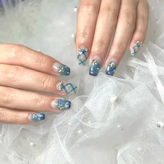 ネイル E  nail 風羽のネイルデザイン