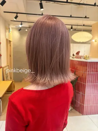 カラー ブリーチなしカラー/ パーマ/おとは🦖♡のヘアスタイル